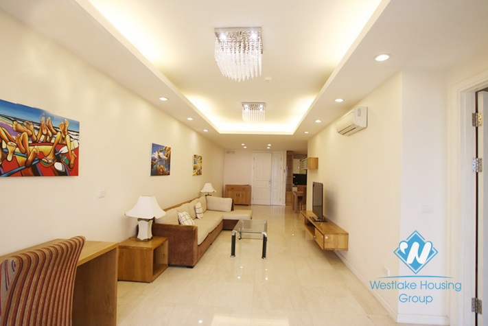 Nice apartment for rent in Ciputra with 3 bedrooms, fully furnished